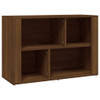 The Living Store Dressoir - Onbekend - Bijzetkast - 80 x 30 x 54 cm - Bruineiken