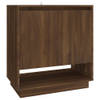 The Living Store Dressoir - - Bijzetkast - 70 x 41 x 75 cm - Bruineiken - Spaanplaat