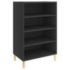 The Living Store Dressoir 57x35x90 cm spaanplaat grijs - Keukenkast