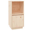 The Living Store Dressoir Grenenhout - Bijzetkast - 38x35x80 cm - Massief hout - Opbergruimte