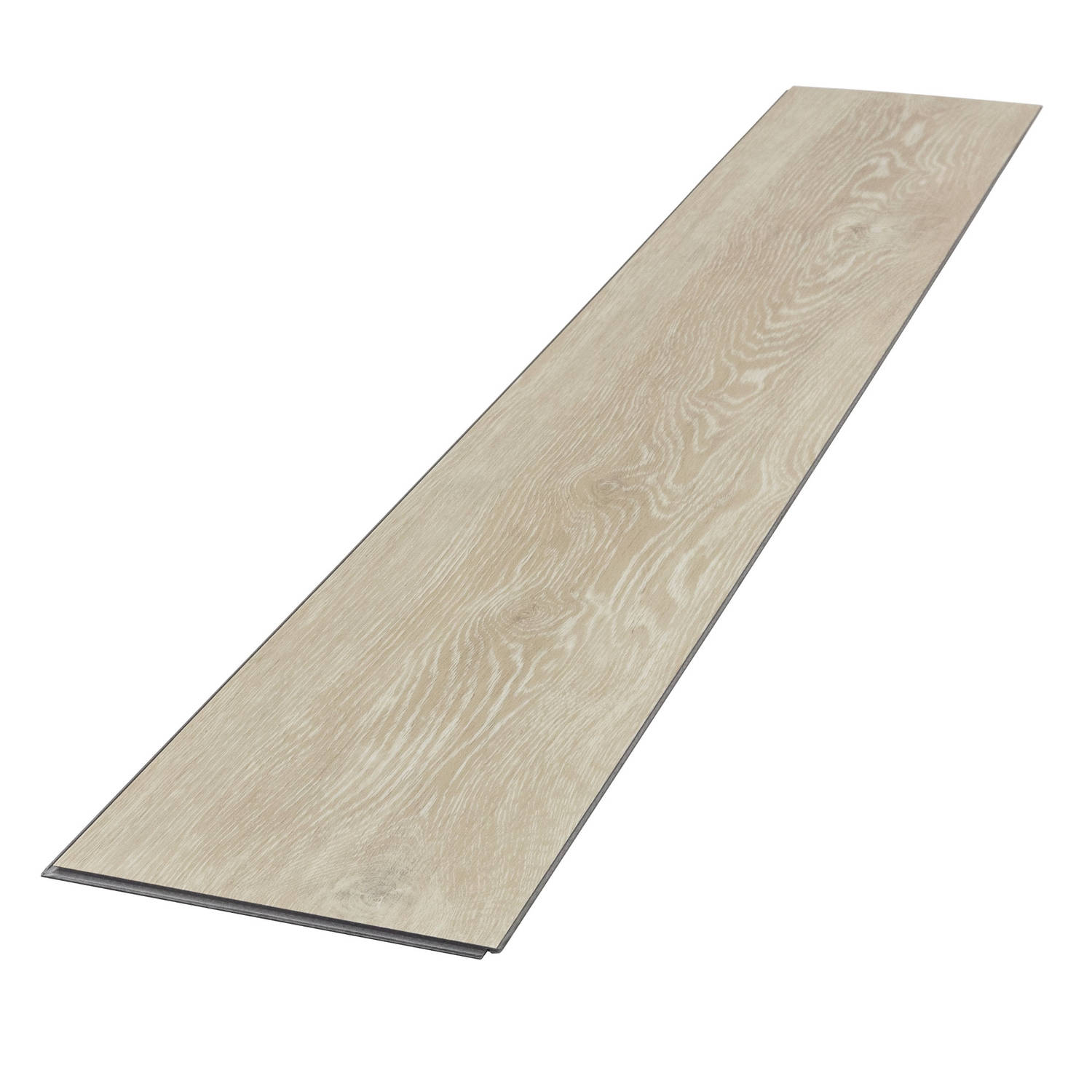 ML-Design Deluxe PVC vloeren, Click Vinyl planken, vinyl vloeren, 122cm x 18cm x 4,2mm, dikte 4,2mm, 3,08m²/14 planken, Afterglow Eik, Bruin, houtlook, antislip, waterbestendig, ee