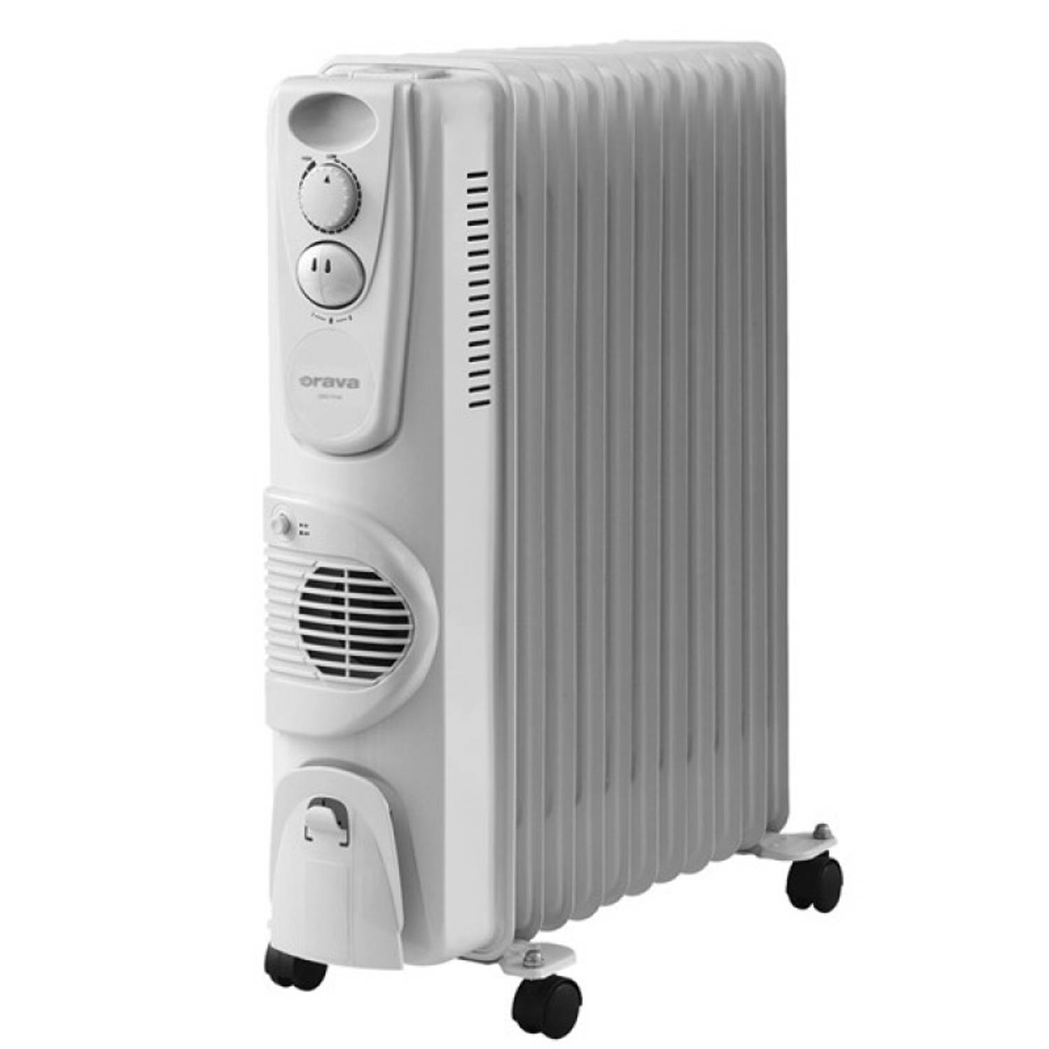 ORAVA OH-11A olie radiator - 3 standen - wit - 1000/1500/2500 W