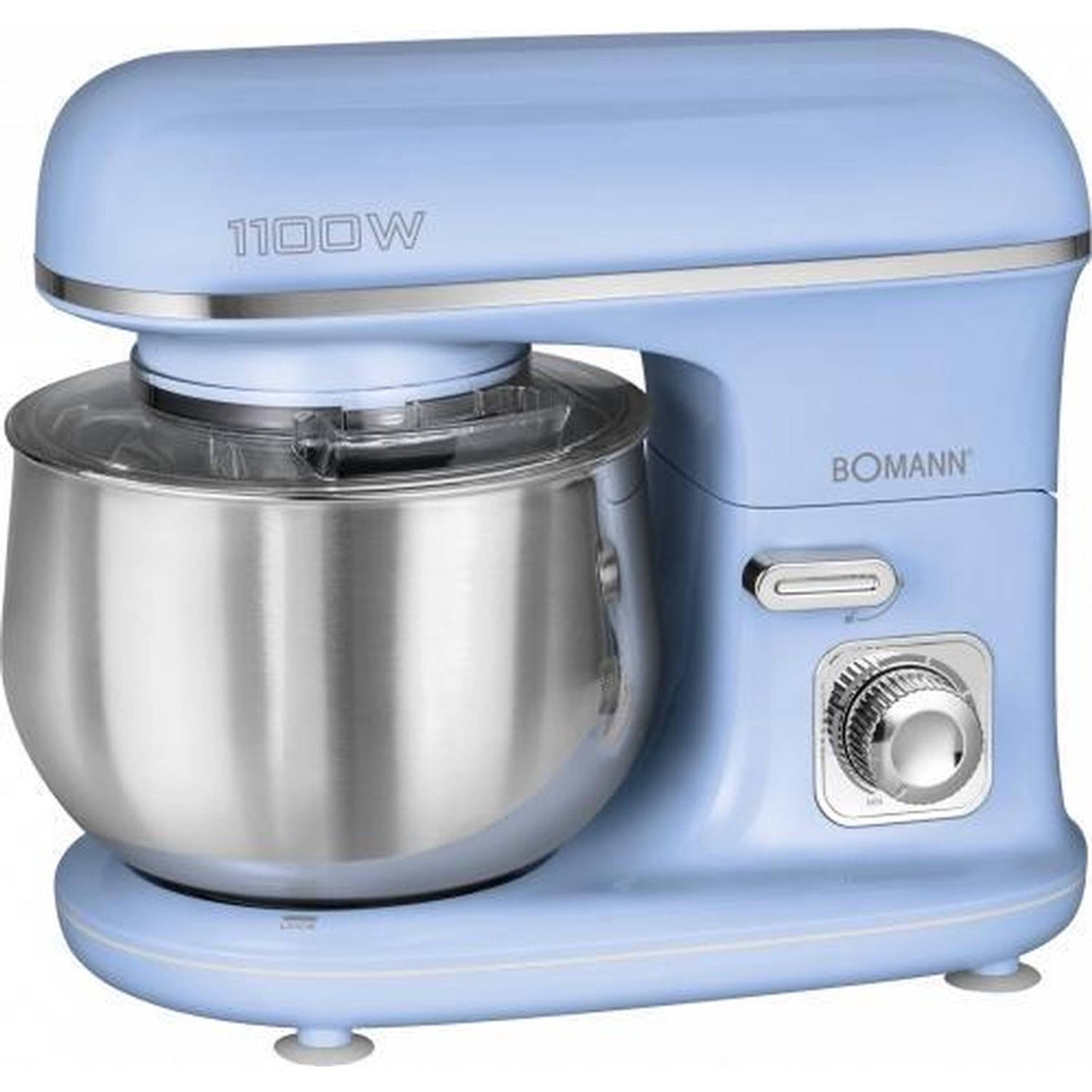 Bomann KM 6030 keukenmachine 1100 watt 5 L blauw