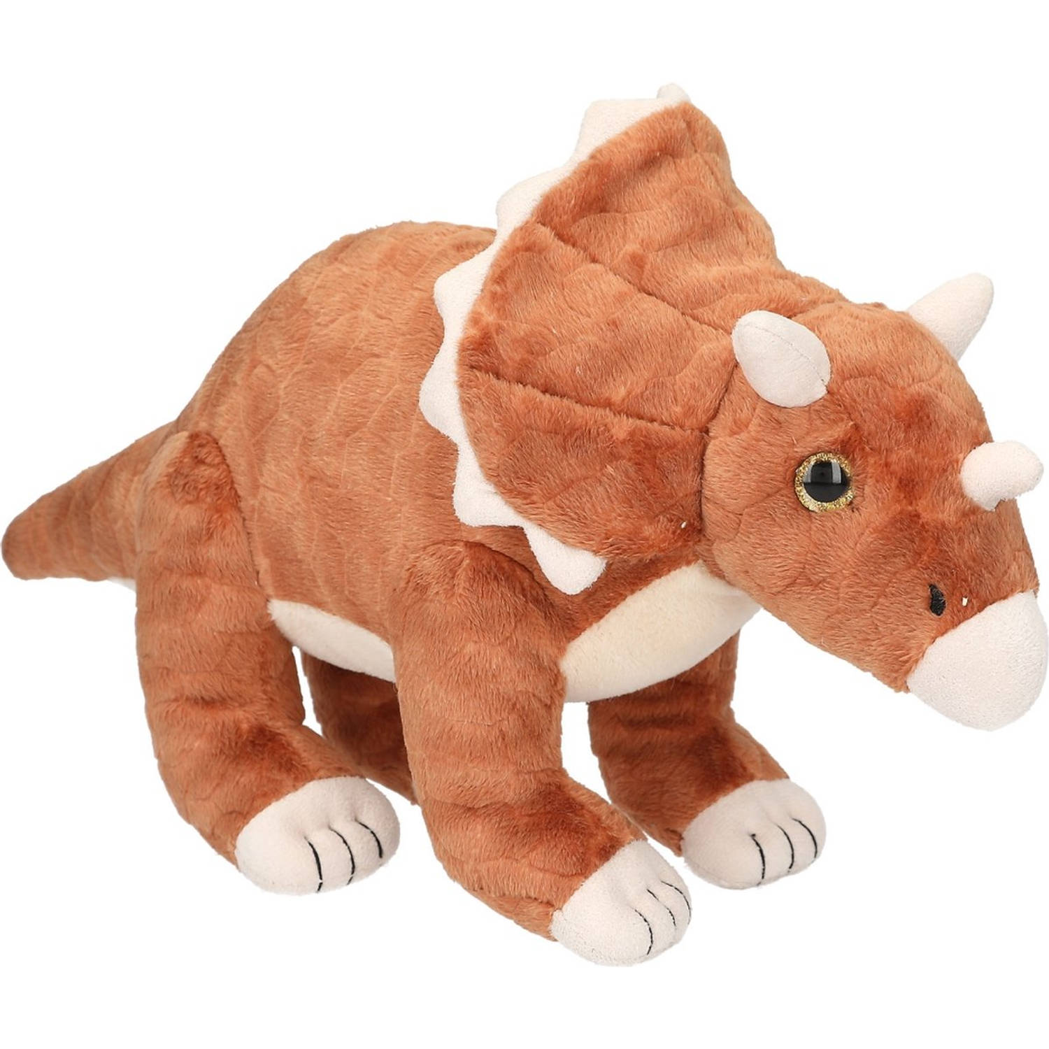 Depesche - Dino World knuffel Triceratops