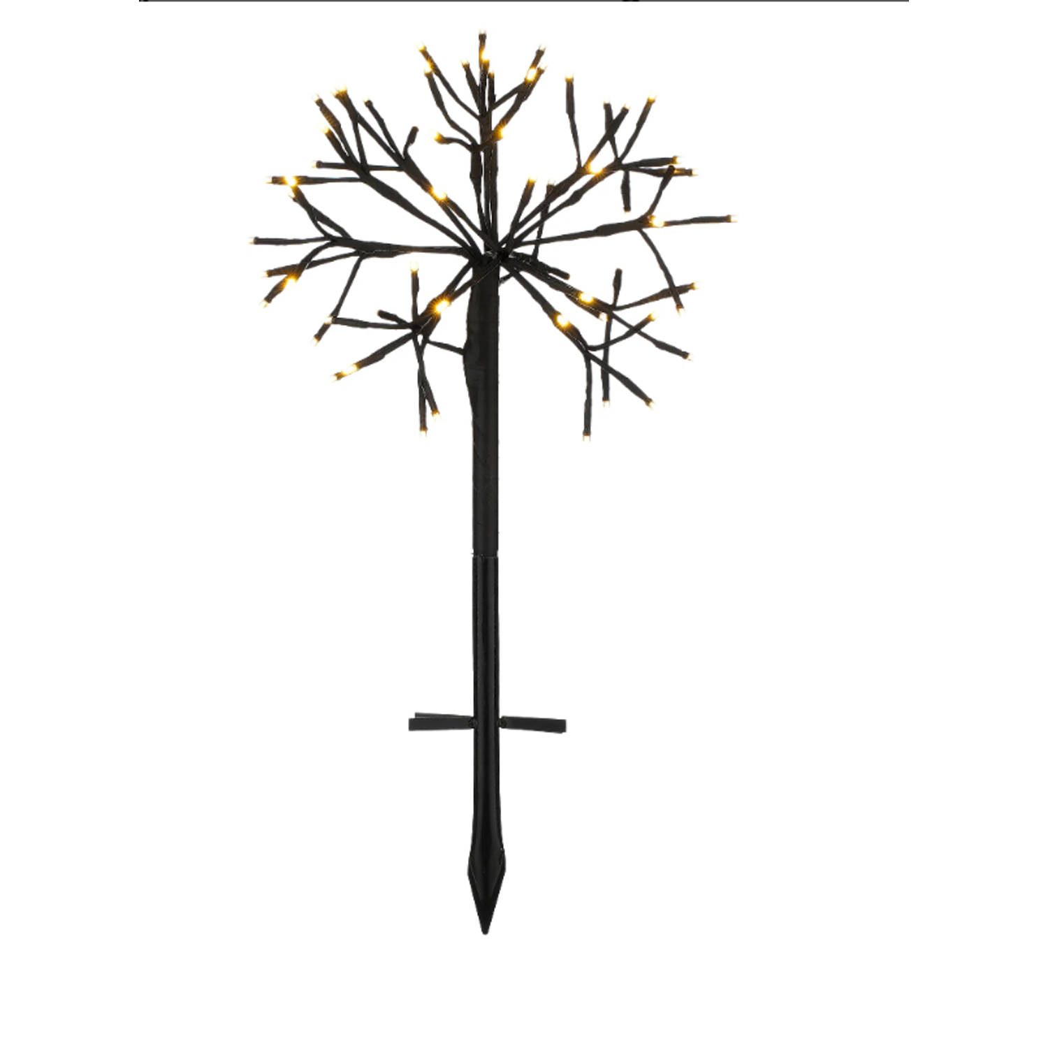 Luca - Garden stake dandelion black Luca Lighting