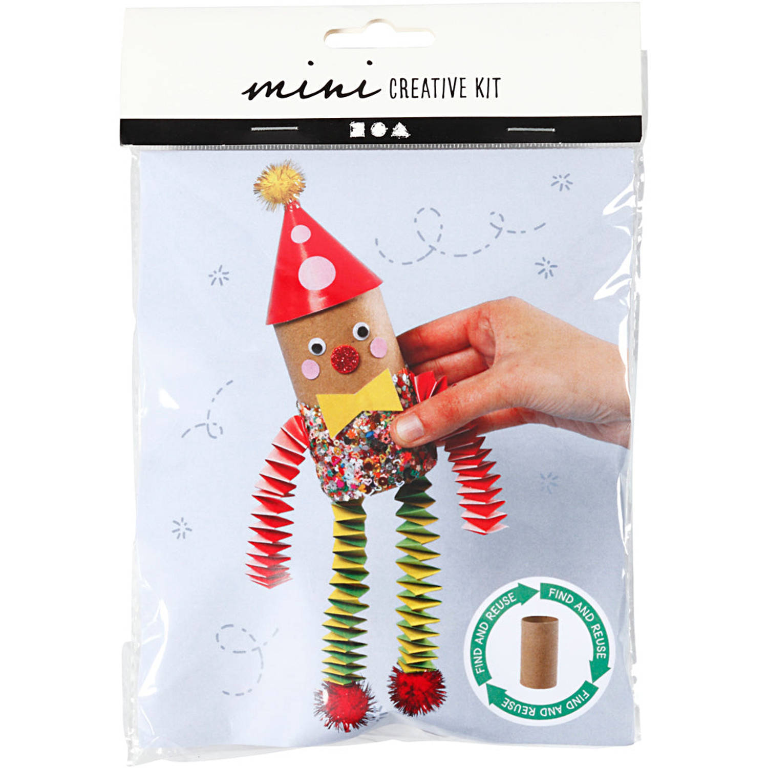 Creativ Company Mini Kit Toiletrol Clown