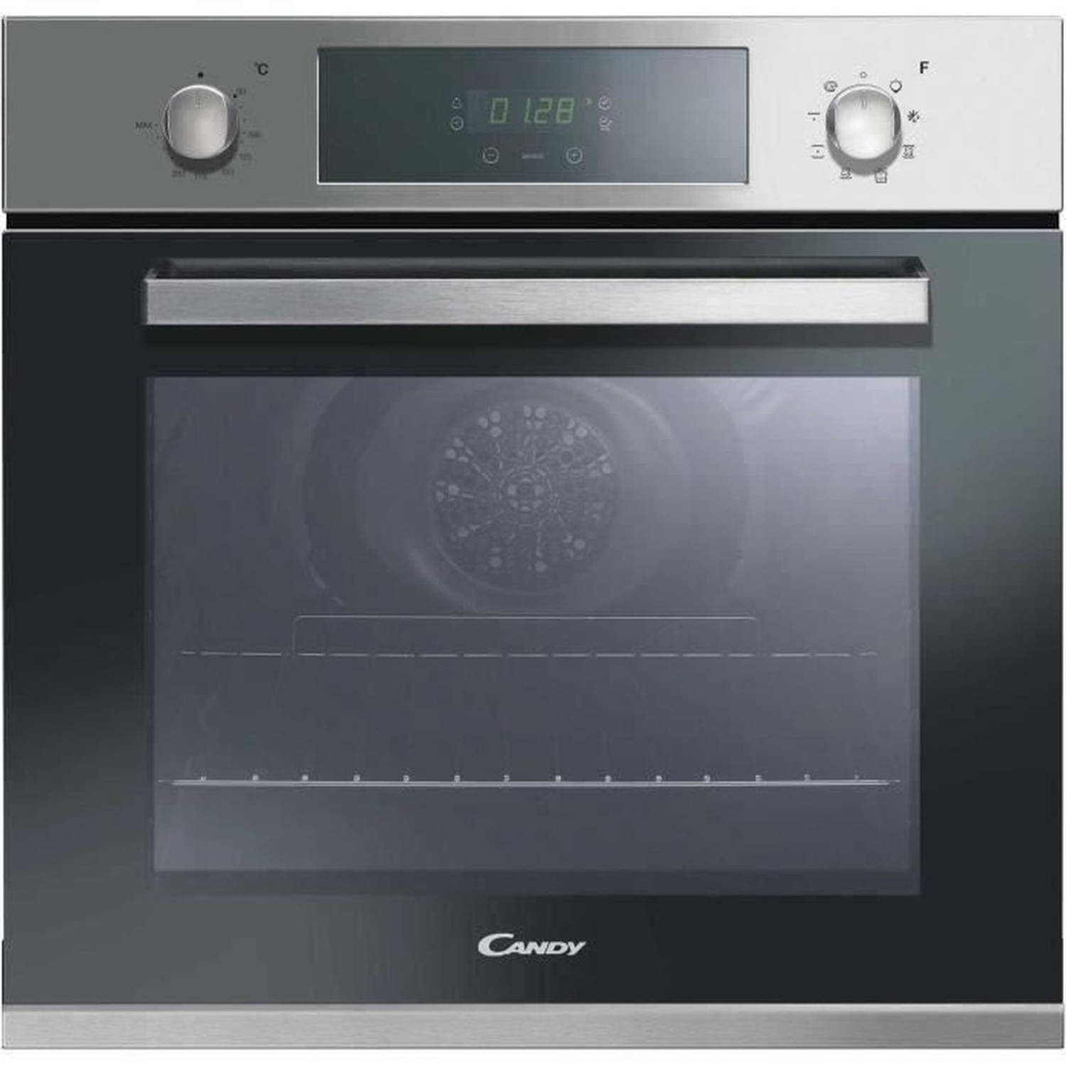 Inbouw pyrolyse oven CANDY FCP616X/E - RVS - 60x60x57 cm