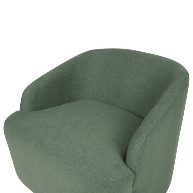 Beliani LAVIK - Fauteuil-Groen-Polyester