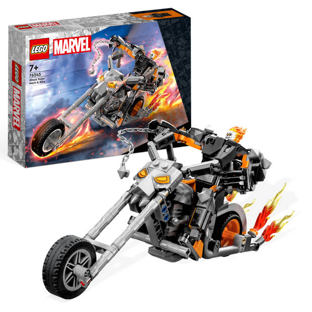 LEGO SUPER HEROES Ghost Rider Mech en motor Lego - 76245