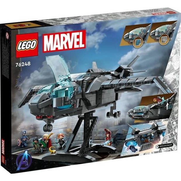 LEGO Marvel De Avengers Quinjet, Infinity Saga Set - 76248