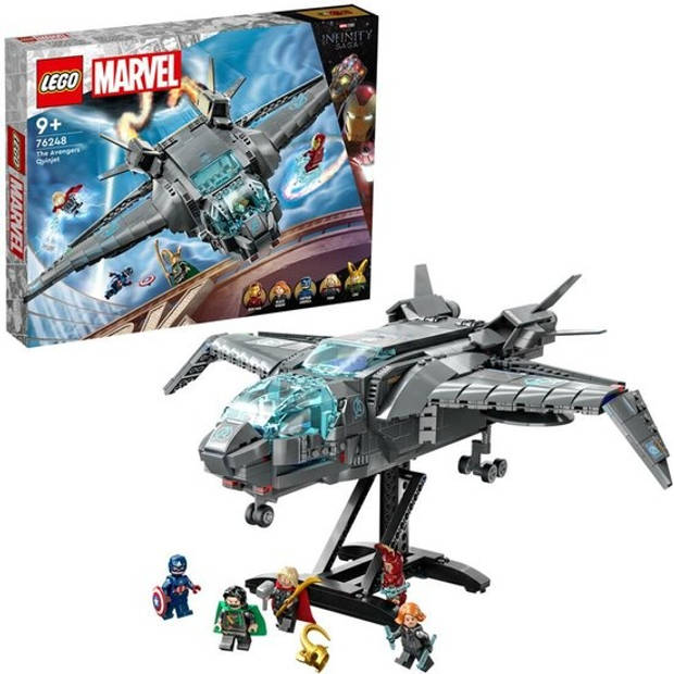 LEGO Marvel De Avengers Quinjet, Infinity Saga Set - 76248