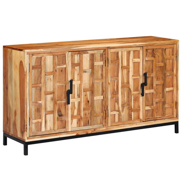 The Living Store Houten dressoir - Acaciahout - 145 x 40 x 80 cm