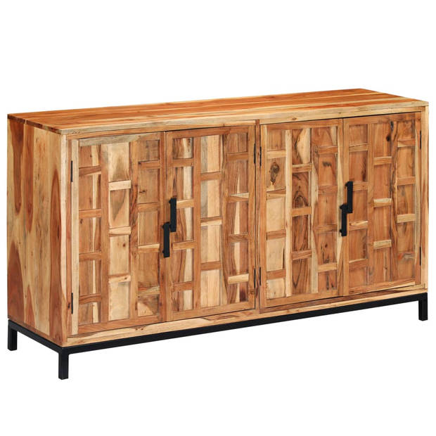 The Living Store Houten dressoir - Acaciahout - 145 x 40 x 80 cm