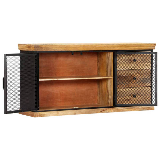 The Living Store Dressoir Vintage Mangohout - 150x40x75cm - Massief en Duurzaam