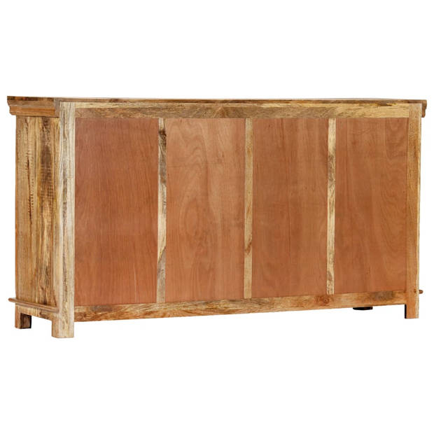 The Living Store Rustiek Mangohout Dressoir 160x40x85 cm - Indiase stijl