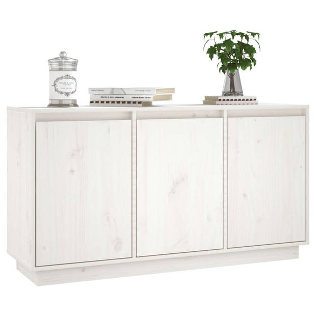 The Living Store Dressoir - Modern - Meubel - 111 x 34 x 60 cm - Wit