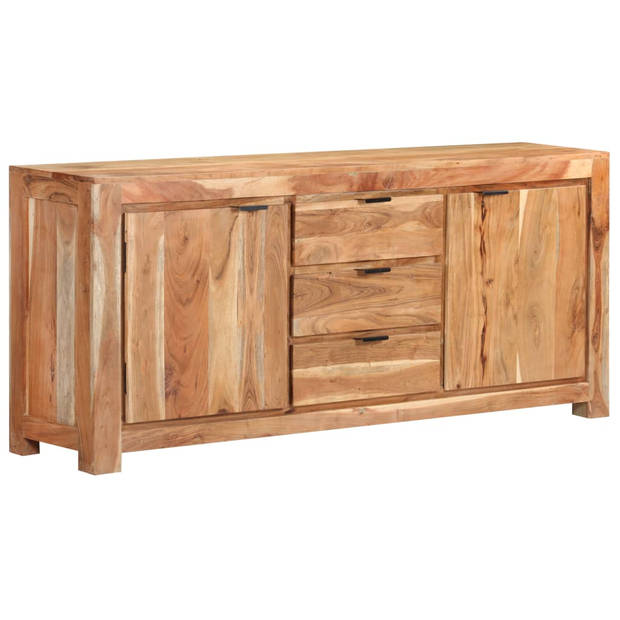 The Living Store Dressoir Massief Acaciahout - 175 x 40 x 75 cm - Stabiel en Duurzaam