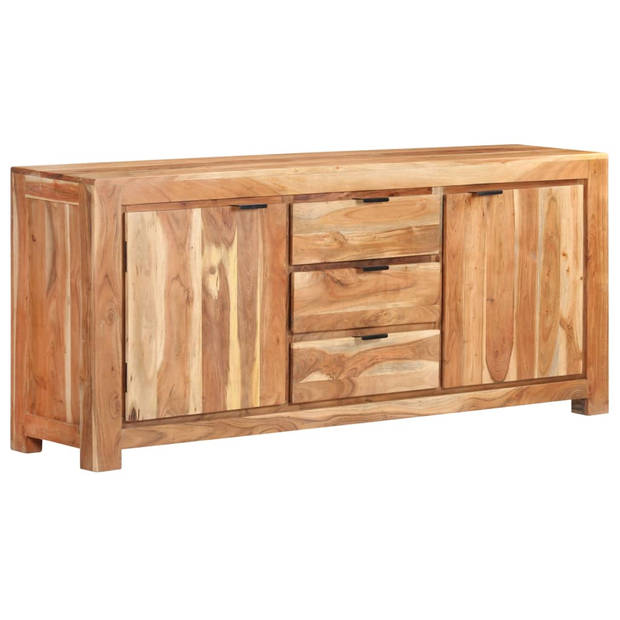 The Living Store Dressoir Massief Acaciahout - 175 x 40 x 75 cm - Stabiel en Duurzaam