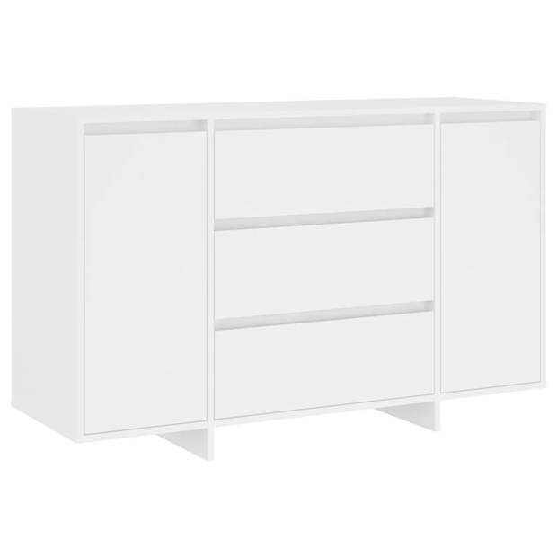 The Living Store Dressoir - Bijzetkast - 120 x 41 x 75 cm - wit