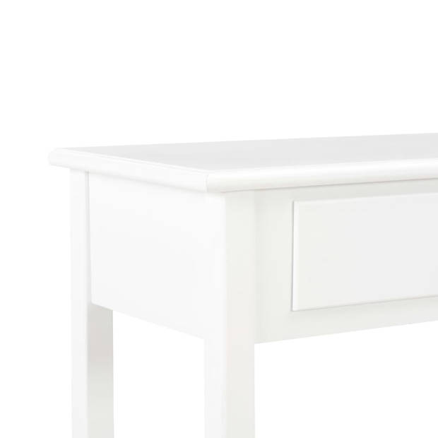 The Living Store Dressoir - MDF - 110 x 35 x 80 cm - wit