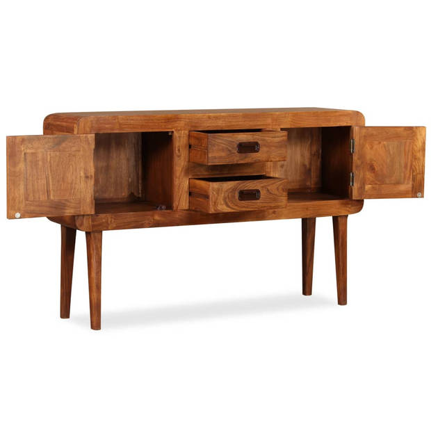 The Living Store Dressoir - Acaciahout - 120 x 30 x 75 cm - Bruin