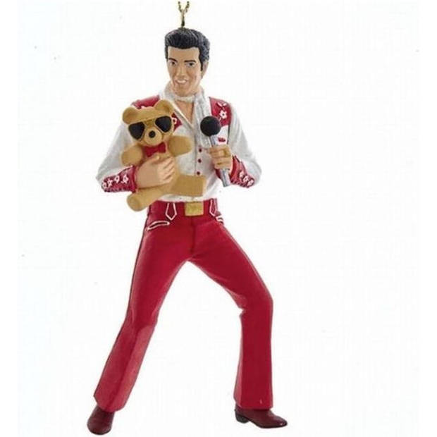Kurt S. Adler - Elvis Presley met teddybeer kerst ornament
