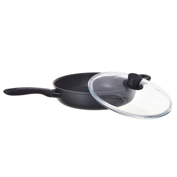 Ballarini Avola 75002-914-0 hapjespan - 2 handvaten - deksel - Ø 28 cm