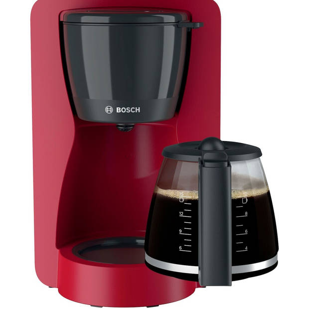 Bosch TKA 2M114 koffiezetapparaat - rood - 15 kopjes