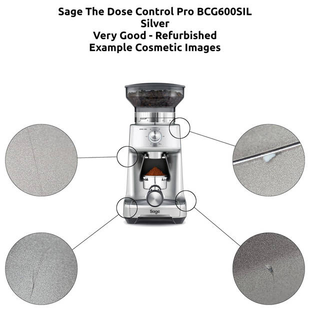 Sage the Dose Control koffiemolen - mat zwart - 60 maalinstellingen