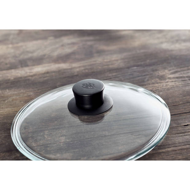 Ballarini Avola braadpan - glazen deksel - Ø 20 cm - zwart