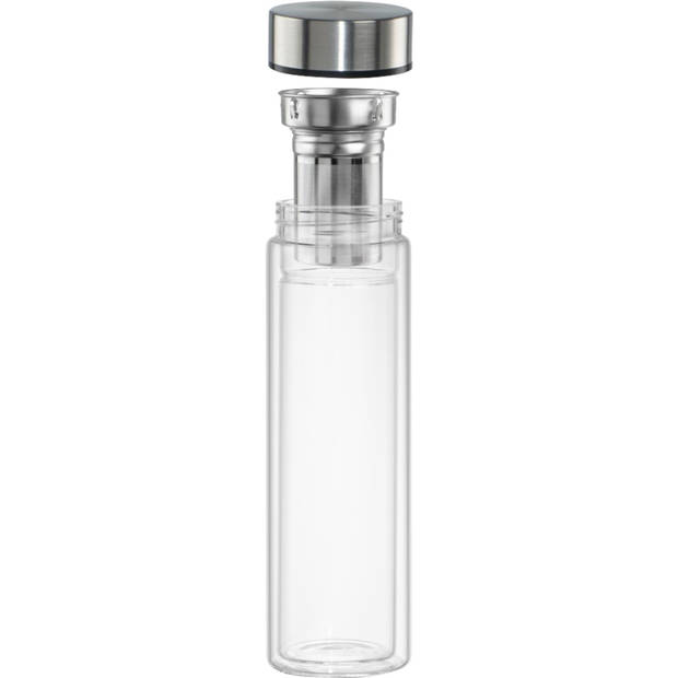 Hama 181598 glazen fles - hoes - 450 ml - warm/koud