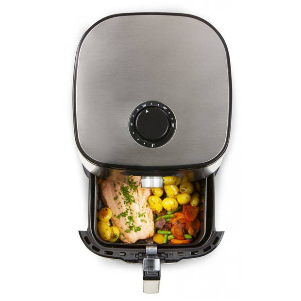 Domo DO536FR heteluchtfriteuse - 5.5 L - zwart - 1800 W