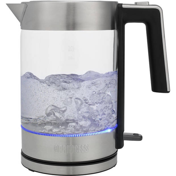 Princess London 236041 waterkoker - glas - 1.7 L - 2200 W