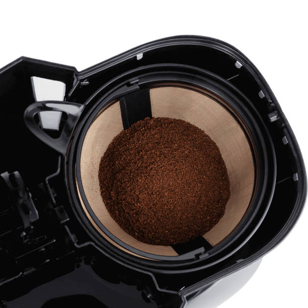 Steba KM F3 koffiezetapparaat - thermoskan - zwart/zilver - 8 kopjes