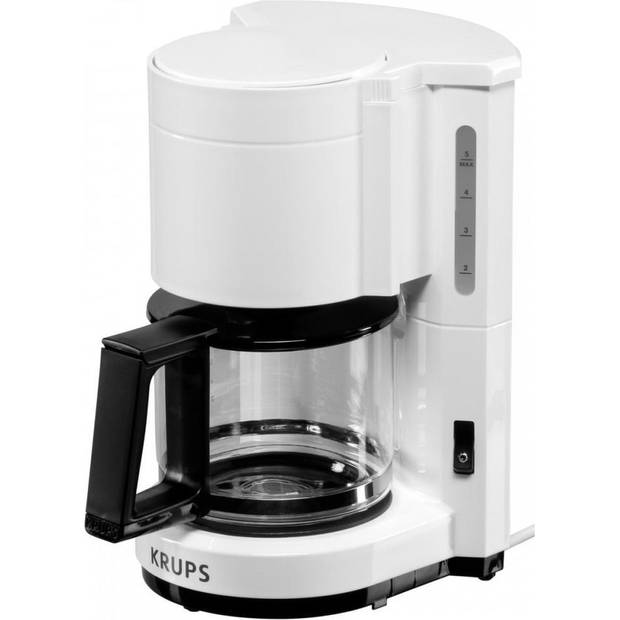 Krups AromaCafe 5 F18301 koffiezetapparaat - wit - 7 kopjes