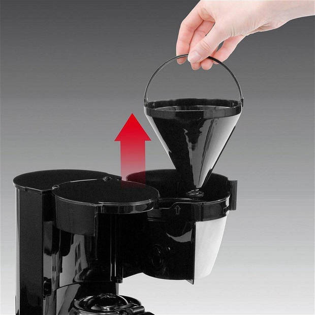 Cloer 5019 koffiezetapparaat - zwart - 10 kopjes