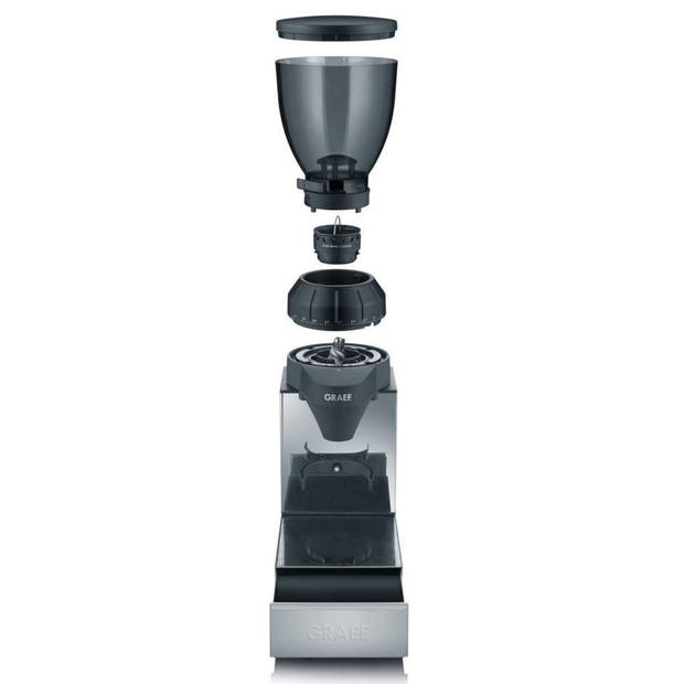 Graef CM 850 koffiemolen - zwart/zilver - 128 W - 350 ml