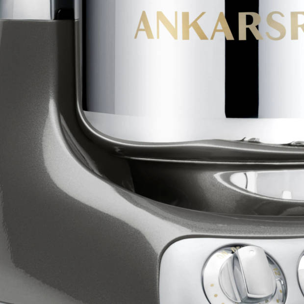 Ankarsrum Assistent Original AKR6230 keukenmachine - zwart/zilver - 7 L
