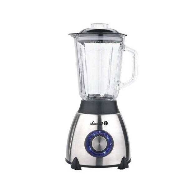 Lucznik BL-566 blender - zwart/zilver - 550 W - 1.5 L