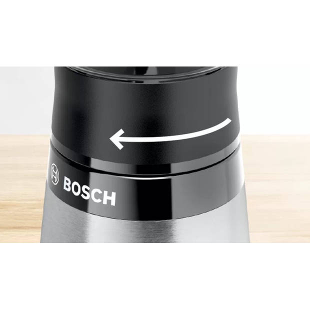 Bosch MMB2111M VitaPower blender - 450 W - zwart/zilver - 0.65 L