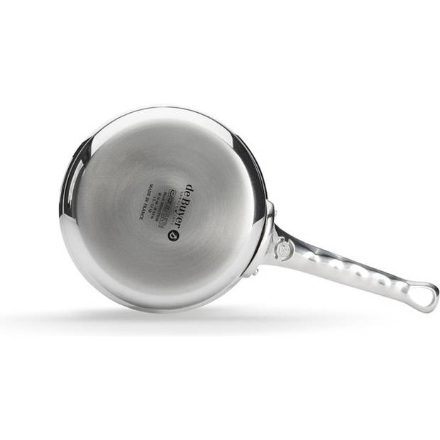 De Buyer Affinity steelpan - grijs - recht handvat - Ø 16 cm