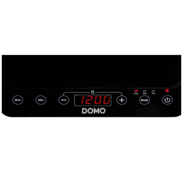 Domo DO337IP inductiekookplaat - 1 pit - timer - 2000 W
