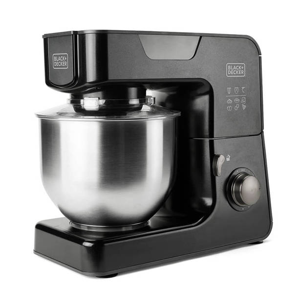 Black & Decker keukenmixer - 100 W - zwart