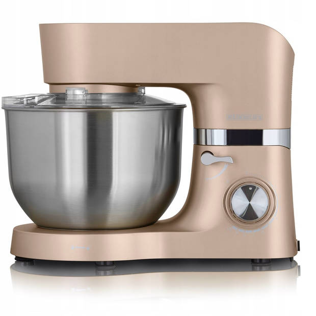 Heinrich S HKM 6278 foodprocessor - goudkleurig - 1300 W - 6.2 L