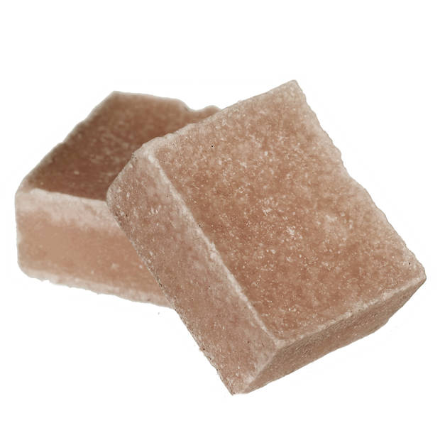 Ideas4seasons Amberblokjes/geurblokjes cadeauset - sandelhout geur - inclusief mini rasp - Amberblokjes