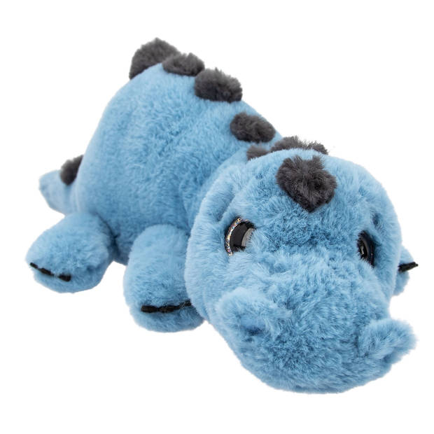Depesche Dino World knuffel dino blauw 50 cm