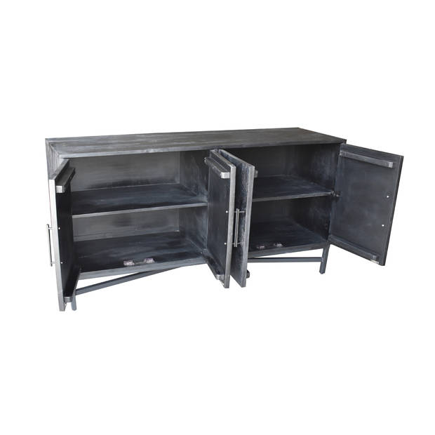 Giga Meubel - Dressoir Jazz Zwart 160cm