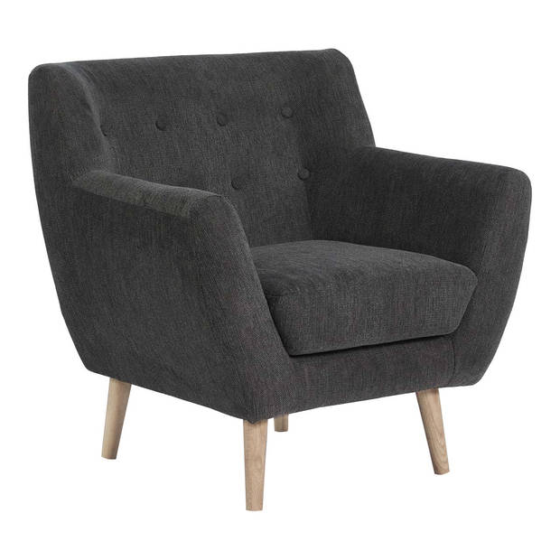 Monte fauteuil donkergrijs.