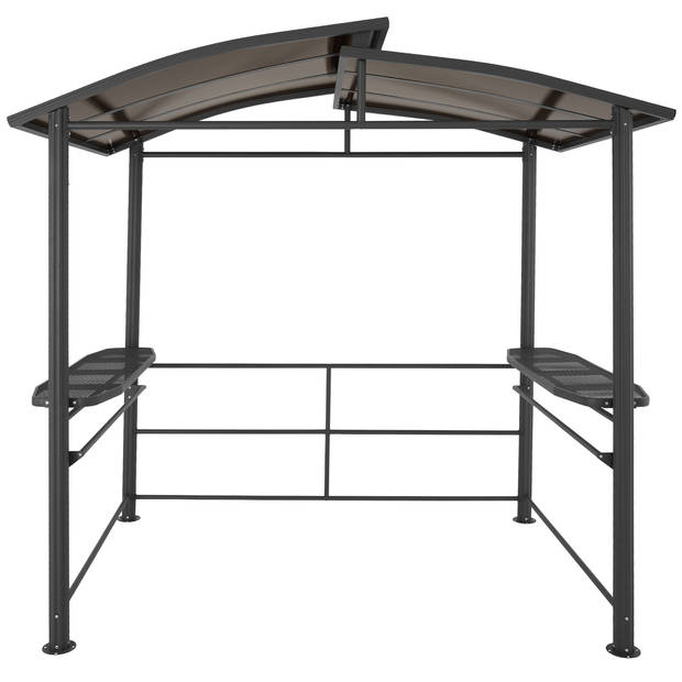 tectake® - Barbecue-overkapping Asado 2,4x1,5x2,34m - 404881