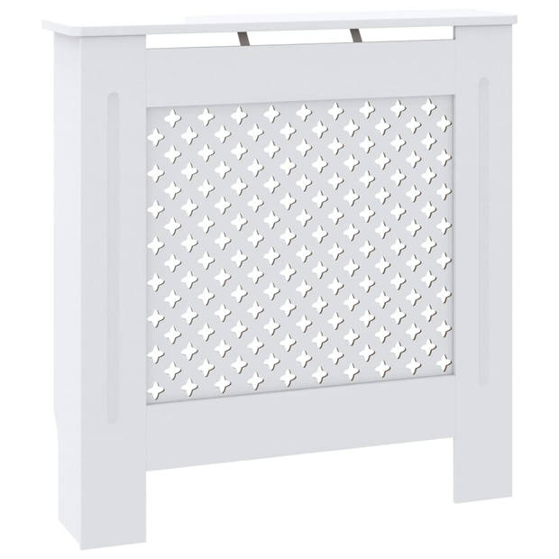 The Living Store Radiatorombouw - MDF - 78 x 19 x 81.5 cm - wit